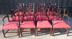 12 Antique Dining Chairs carver 26w 38h 24d 18hs single 22½w 38h 23d 18hs _5.JPG